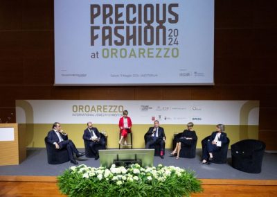 Alessandro Pacenti (Presidente Consorzio Physis) a Precious Fashion 2024