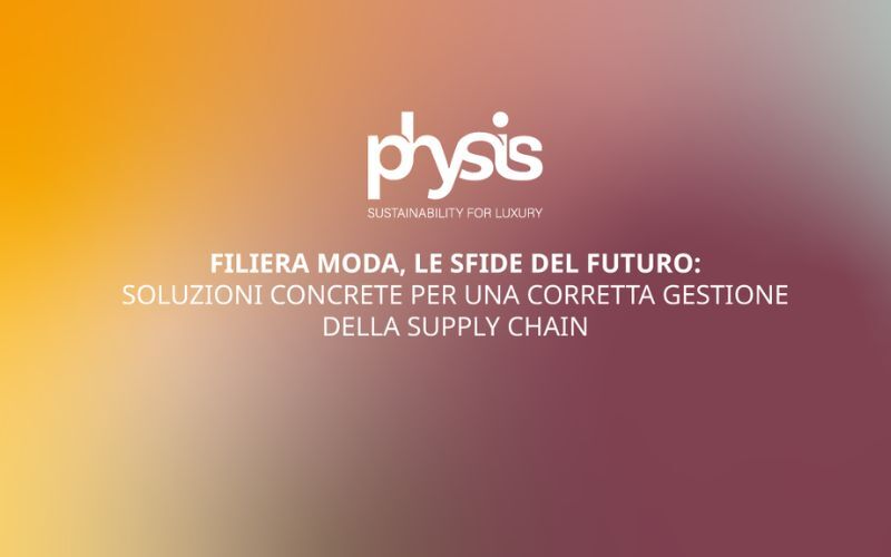 L’evento digitale “Filiera moda: le sfide del futuro”